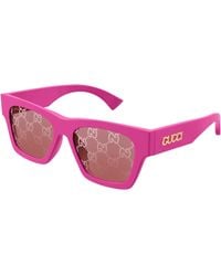 Gucci - Gg1835S 004 Sunglasses Acetate Squared - Lyst