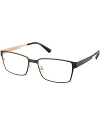 Michael Kors - Mk3107 Arusha 1005 Optical Frames Metal Transparent Squared Normal - Lyst