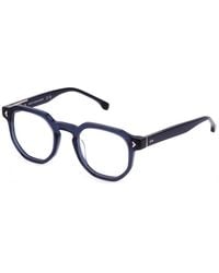 Lozza - Vl4325 Sanremo 1 0W47 Optical Frames Acetate Geometric - Lyst