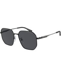 Emporio Armani - Ea2154D 300187 Sunglasses Metal Pilot Normal - Lyst