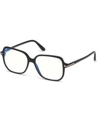 Tom Ford - Ft5578-B 001 Optical Frames Acetate Geometric Normal - Lyst