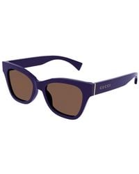 Gucci - Gg1133S 002 Sunglasses Acetate Cat Eye Normal - Lyst