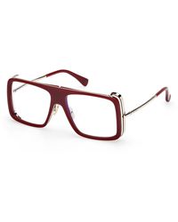 Max Mara - Mm5172-B 069 Optical Frames Acetate Pilot Normal - Lyst