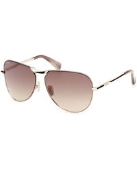 Max Mara - Mm0134 Miller-2 32F Sunglasses Metal Pilot Normal - Lyst