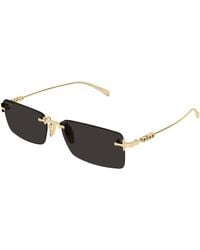 Gucci - Gg1941S 001 Sunglasses Metal Squared - Lyst