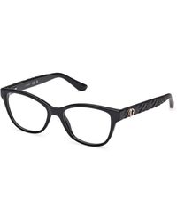 Guess - Gu50308 001 Optical Frames Acetate Squared Normal - Lyst