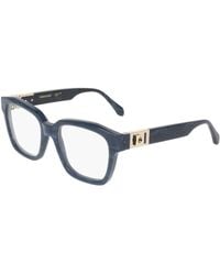 Ferragamo - Sf3040 001 Optical Frames Acetate Squared Normal - Lyst