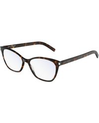 Saint Laurent - Sl 287 Slim 002 Optical Frames Acetate Cat Eye - Lyst
