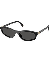 Miu Miu - Mu A06S 16K08Z Sunglasses Acetate Geometric Normal - Lyst