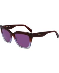 Liu Jo - Lj795S 208 Sunglasses Acetate Squared Normal - Lyst