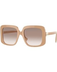 Burberry - Be4363 Penelope 399013 Sunglasses Plastic Squared Normal Shaded - Lyst