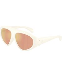 Moncler - Me8014U Zyra 50367J Sunglasses Injected Pilot Mirror - Lyst