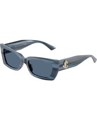 Jimmy Choo - Jc5037Bu 507280 Sunglasses Acetate Cat Eye Normal - Lyst