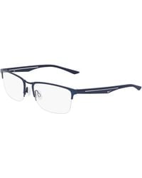 Nike - 4313 070 Optical Frames Metal Squared Normal Photochromatic - Lyst