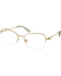 Swarovski - Sk1032 4017 Optical Frames Metal Round Normal - Lyst