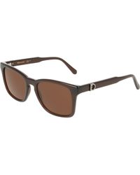 Ferragamo - Sf2086Se 232 Sunglasses Acetate Squared Normal - Lyst