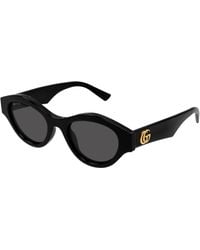 Gucci - Gg2207S 001 Sunglasses Acetate Cat Eye - Lyst