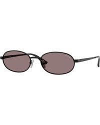 Vogue Eyewear - Vo4353S 352/7N Sunglasses Metal Round Normal - Lyst