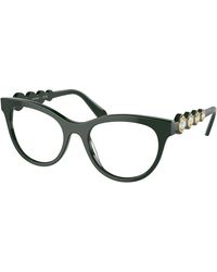 Swarovski - Sk2025 1026 Optical Frames Acetate Round Normal - Lyst
