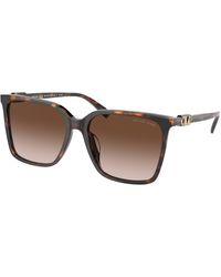 Michael Kors - Mk2197U Canberra 300613 Sunglasses Acetate Squared Normal Shaded - Lyst