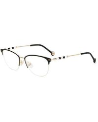 Carolina Herrera - Ch 0038 Rhl Optical Frames Metal Round - Lyst