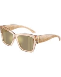 Dolce & Gabbana - Dg4493 343203 Sunglasses Acetate Squared Normal - Lyst