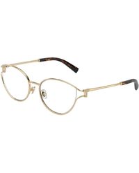 Tiffany & Co. - Tf1157B 6021 Optical Frames Metal Transparent Round Normal - Lyst
