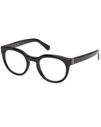 Guess - Gu50366 001 Optical Frames Acetate Round Normal - Lyst