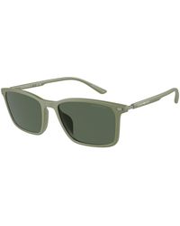 Emporio Armani - Ea4223U 542471 Sunglasses Injected Squared Normal - Lyst