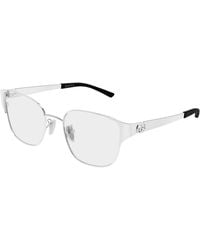 Gucci - Gg2199Ol 005 Optical Frames Metal Transparent Geometric - Lyst