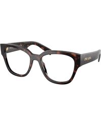 Prada - Pr C06V 17N1O1 Optical Frames Acetate Round Normal - Lyst