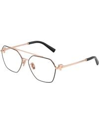 Tiffany & Co. - Tf1169 6105 Optical Frames Steel Geometric Normal - Lyst