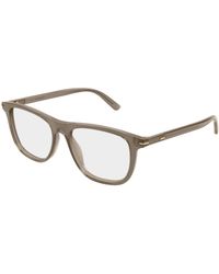 Gucci - Gg2130O 007 Optical Frames Acetate Transparent Squared - Lyst