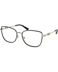 Michael Kors - Mk3065J Empire Square 3 1014 Optical Frames Metal Transparent Squared Normal - Lyst