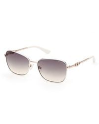 Guess - Gu7884 21P Sunglasses Metal Butterfly Normal Shaded - Lyst