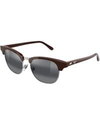 Maui Jim - Mj0695S 003 Occhiali Da Sole Acetato Grigio Squadrata - Lyst