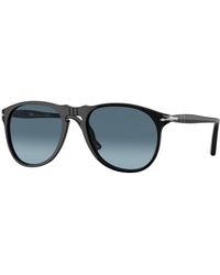 Persol - Po9649S 95/Q8 Sunglasses Plastic Pilot Normal Shaded - Lyst