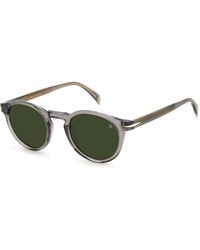 David Beckham - Db 1036/S Kb7/Qt Sunglasses Acetate Round - Lyst
