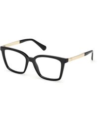 MAX&Co. - Mo5189 001 Optical Frames Injected Squared Normal - Lyst