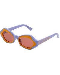 Marni - D7V Unlahand Lilac Sunglasses Acetate Round Normal - Lyst
