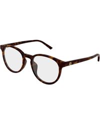 Gucci - Gg2005Oa 002 Optical Frames Acetate Transparent Round - Lyst