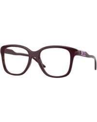 DIESEL - Dl6012U 2052 Optical Frames Injected Transparent Squared Normal - Lyst