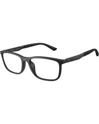 Emporio Armani - Ea3266U 5001 Optical Frames Injected Pillow Normal - Lyst
