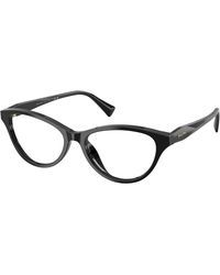 Ralph Lauren - Ra7197U 5001 Optical Frames Acetate Transparent Cat Eye Normal - Lyst