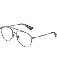 Dolce & Gabbana - Dg1353 04 Optical Frames Metal Transparent Pilot Normal - Lyst