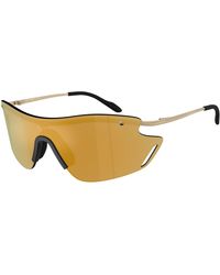 Moncler - Q72001 30027P Sunglasses Metal Geometric Mirror - Lyst
