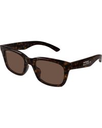Balenciaga - Bb0468S 002 Sunglasses Acetate Squared - Lyst