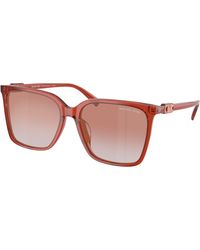 Michael Kors - Mk2197U Canberra 39016F Sunglasses Acetate Squared Normal - Lyst