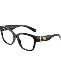 Dolce & Gabbana - Dg5115 501 Optical Frames Injected Transparent Butterfly Normal - Lyst