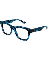 Gucci - Gg1332O 006 Optical Frames Acetate Squared - Lyst